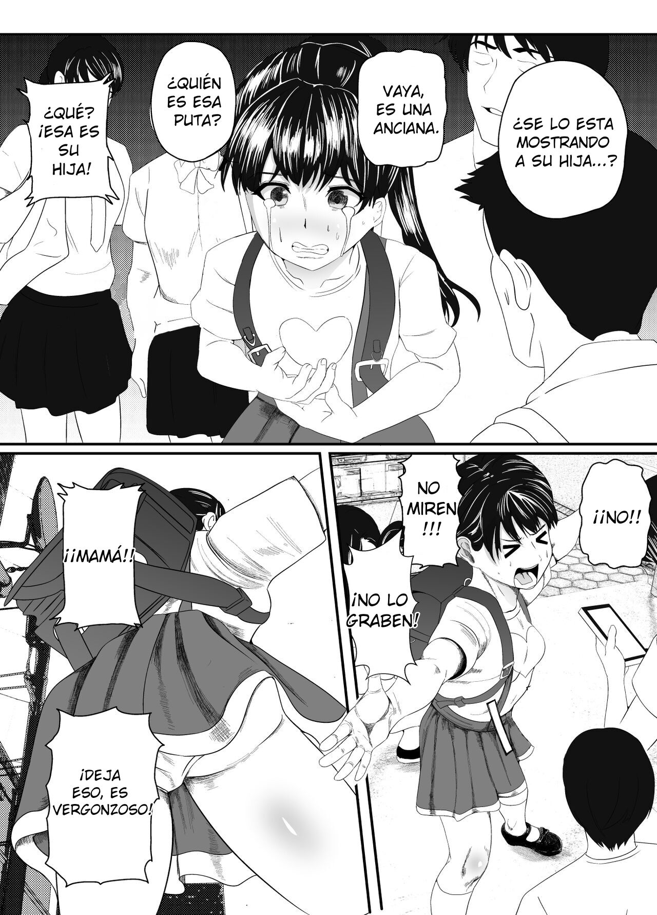 Yuurei ni Nottorare Osoto de Ikenai Koto o Hajimeta Okaa-san | Madre es poseída y se convierte en una exhibicionista cachonda page 10 full
