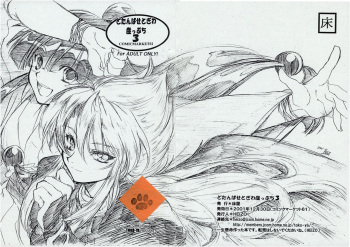 (C61) [Toko-ya (Kitoen)] Dotanba Setogiwa Gakeppuchi 3 (Ace Attorney, Breath of Fire II) cover