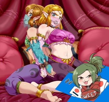 [Issa Castagno] Zelda - New Ganondorf Wifes (Princess Zelda, Link) [The Legend Of Zelda] cover