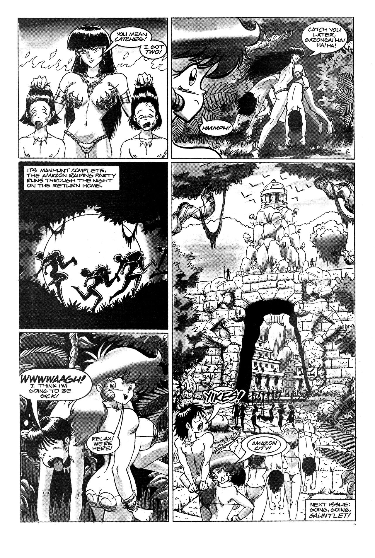 Amazon Gazonga Vol. 1 - Triple Action page 11 full