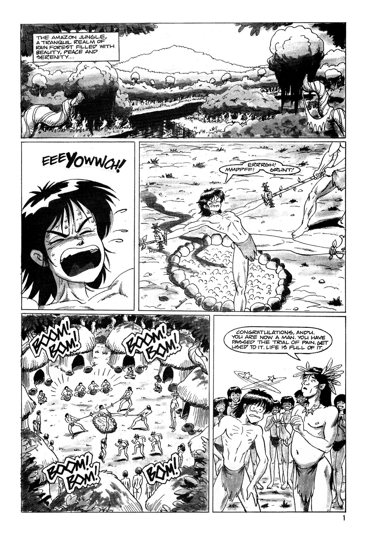 Amazon Gazonga Vol. 1 - Triple Action page 4 full