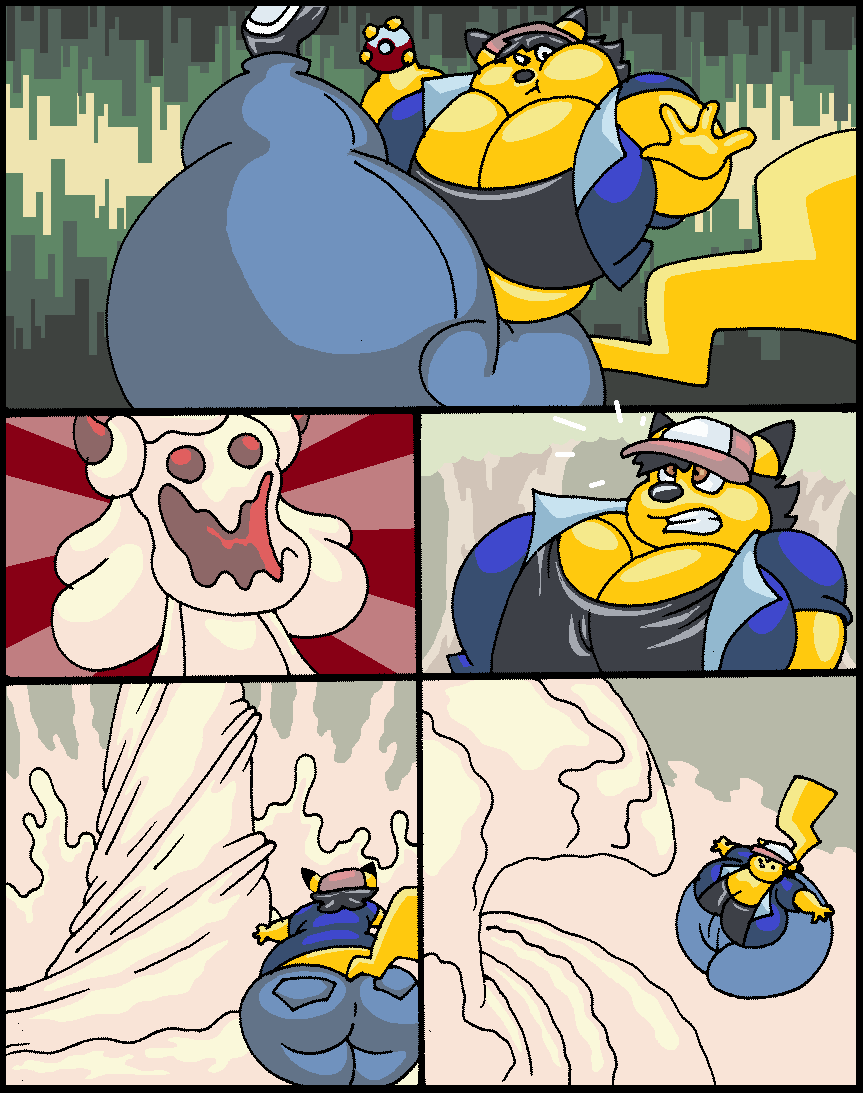 Pikachu, Eevee, And Sprigatito WeightGain Comic + Extra Pokémon Comics & Art page 11 full