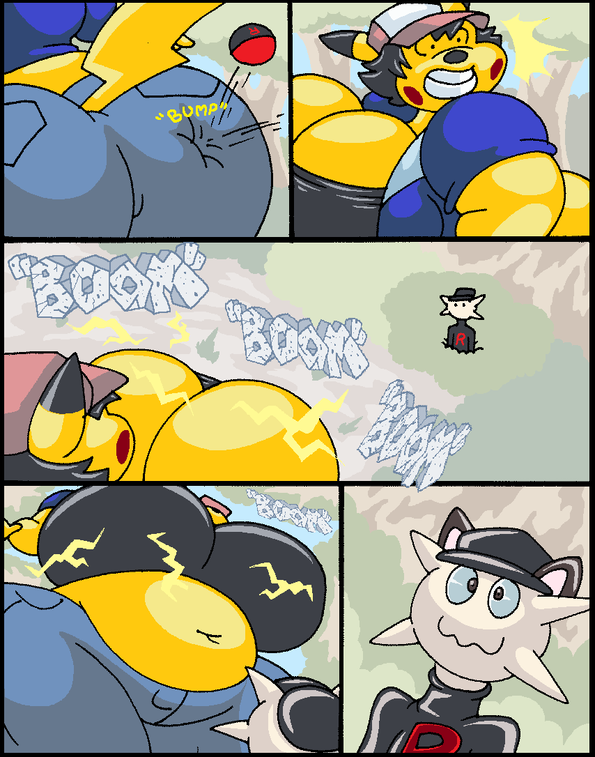 Pikachu, Eevee, And Sprigatito WeightGain Comic + Extra Pokémon Comics & Art page 8 full