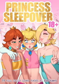 Princess Sleepover by Rizdraws