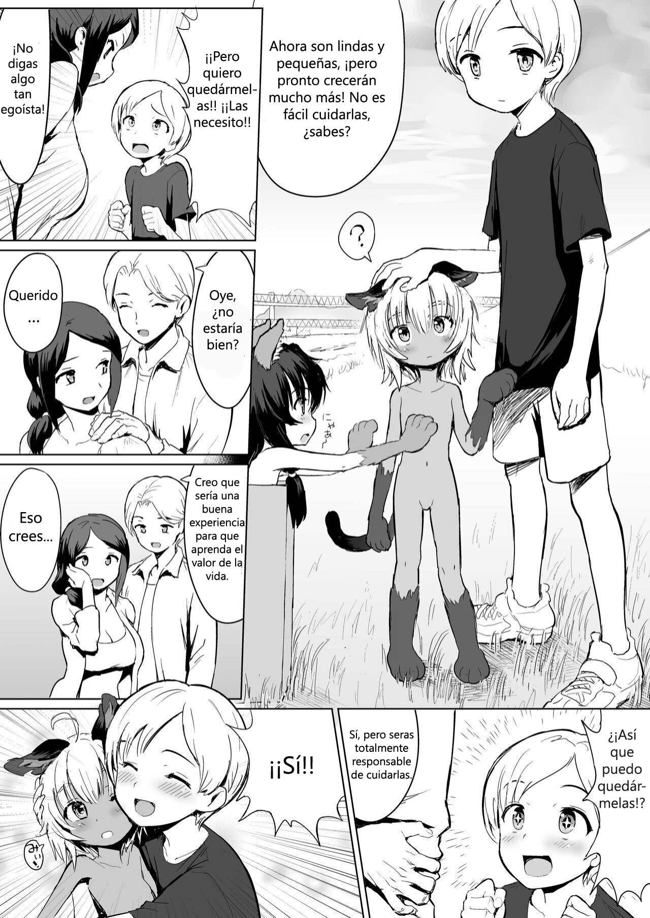 Debuneko ni Aisarete | Adored by Chubby Catgirls page 3 full