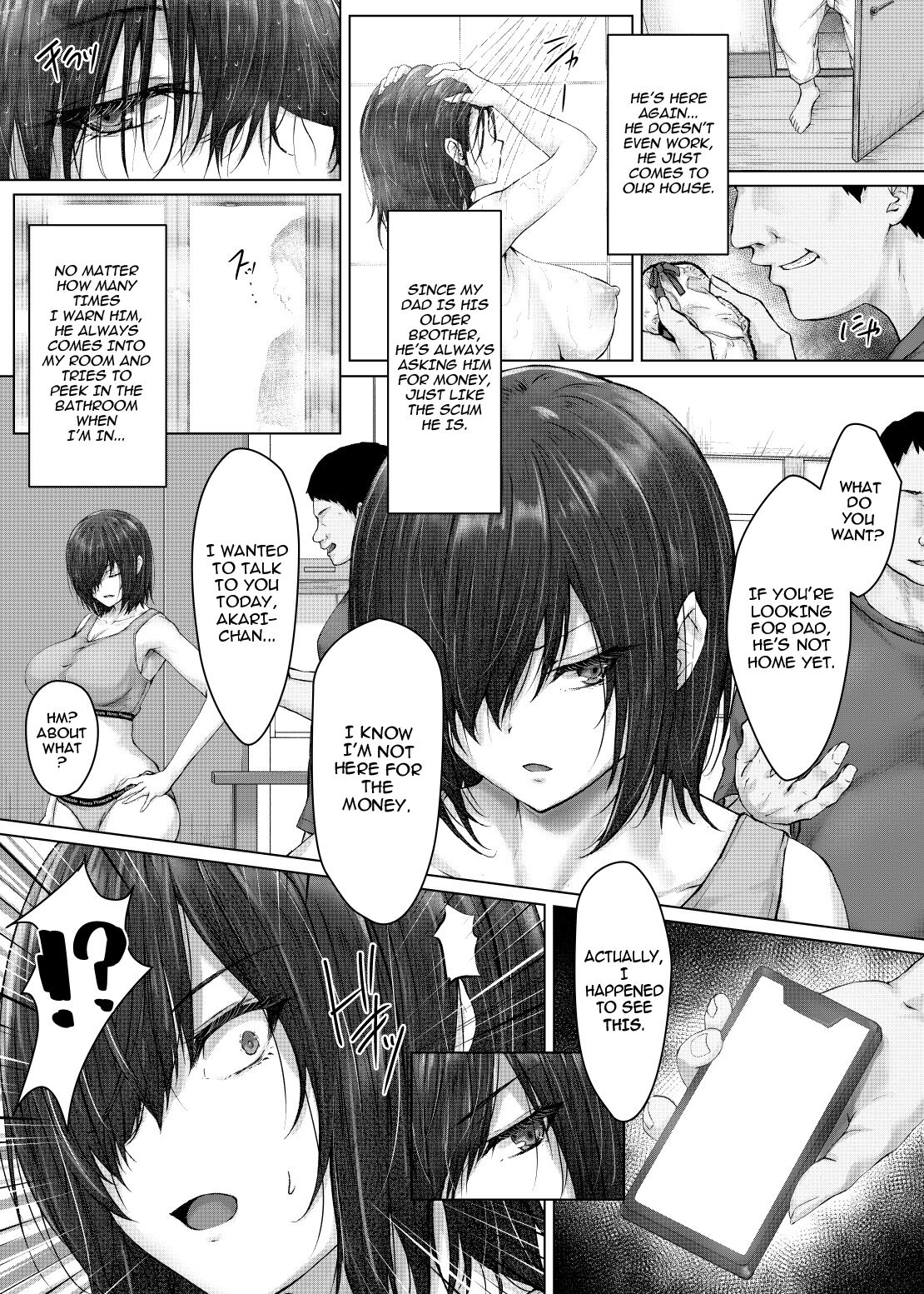 Kareshi ja Ikenai Kyonyuu Meikko, Dai Kirai na Oji-san no Sei Kaihatsu Massage ni Ochiru | A Niece with Huge Tits who can't Cum with her Boyfriend Falls For her Hated Uncle's Sex Development Massage page 8 full