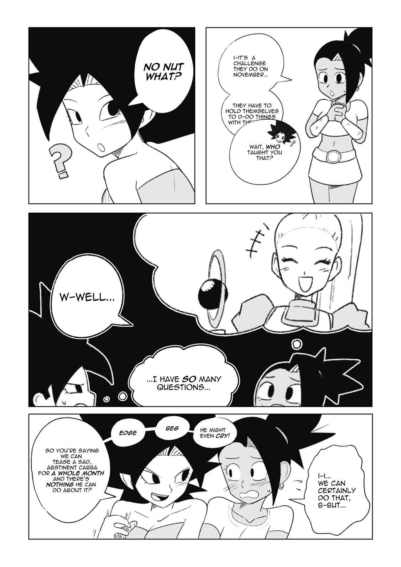 Teasing Cabba page 1 full
