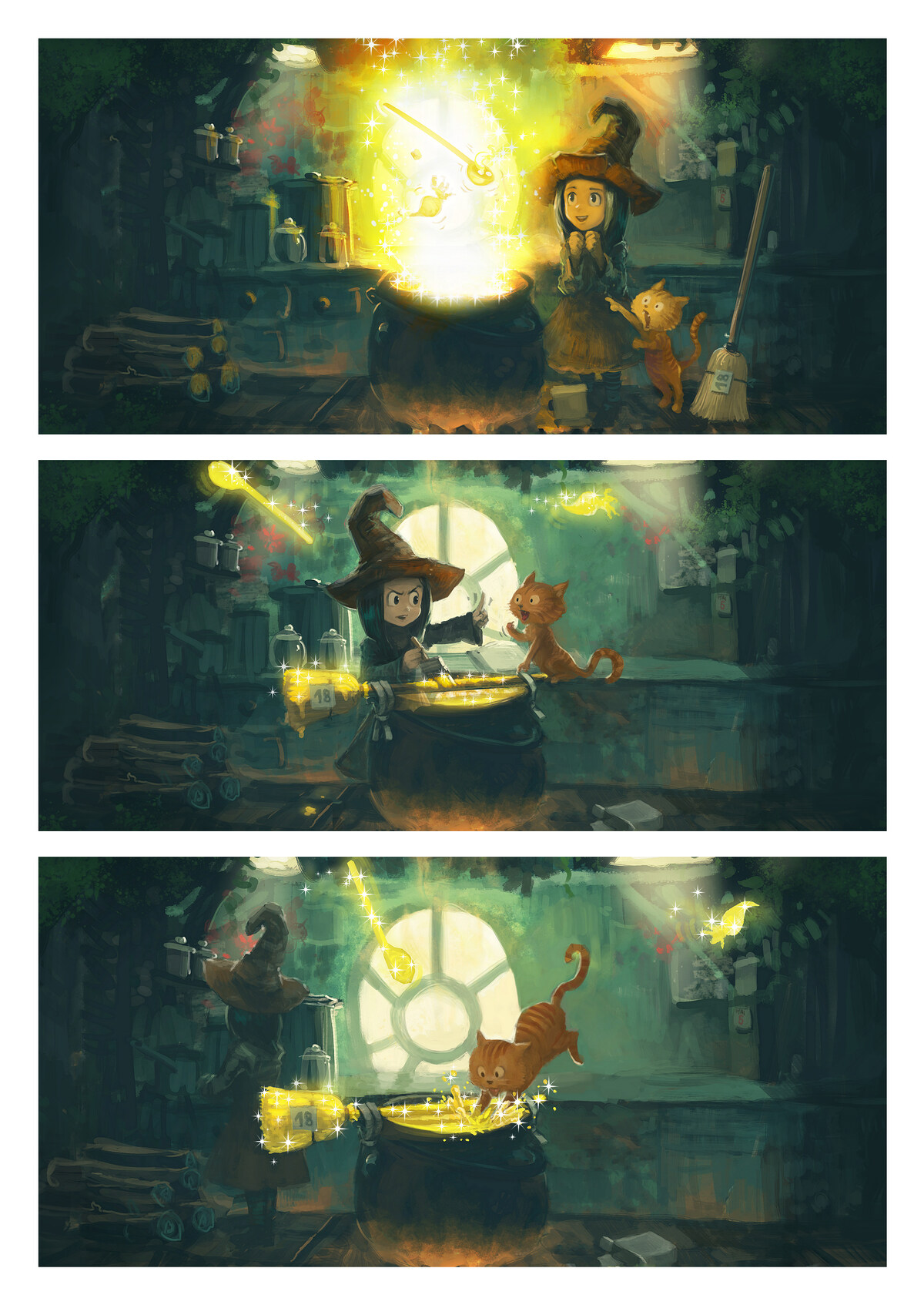 Pepper&Carrot Episode 1: The Potion of Flight page 2 full