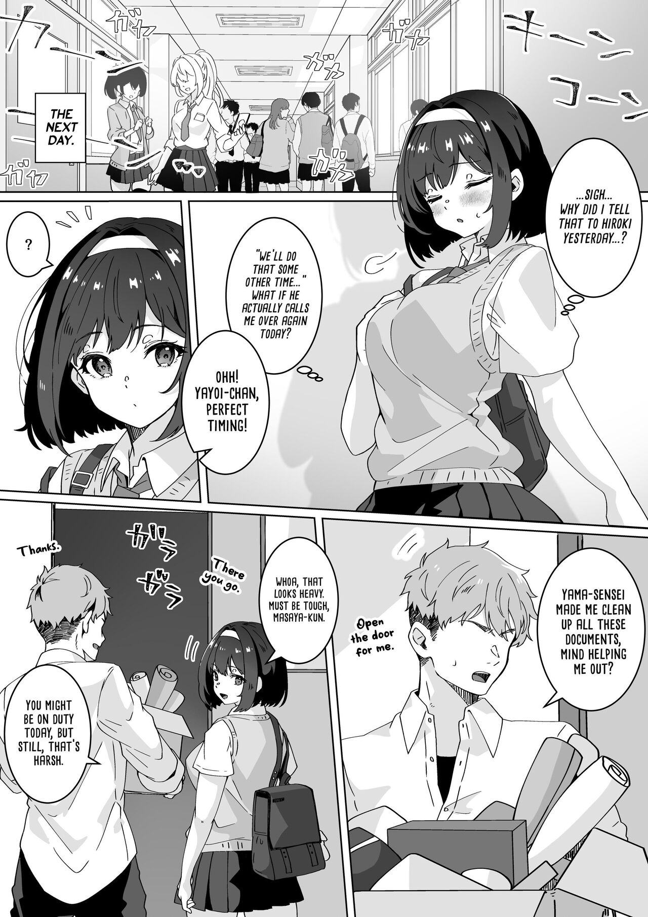 Saiminjutsu nara Kyonyuu JK ni Nandemo Dekiru tte Hontou desu ka? | Is It True That Hypnosis Lets You Do Whatever You Want With Busty JKs? page 12 full