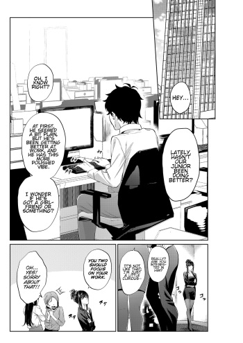 [Mikuni Mizuki] Shokuba no Senpai: Shitto Hen | My Workplace Senior: Jealousy Edition (English) cover