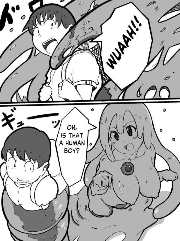 Monster Girl's ball kick  Pixiv fanbox page 1 full
