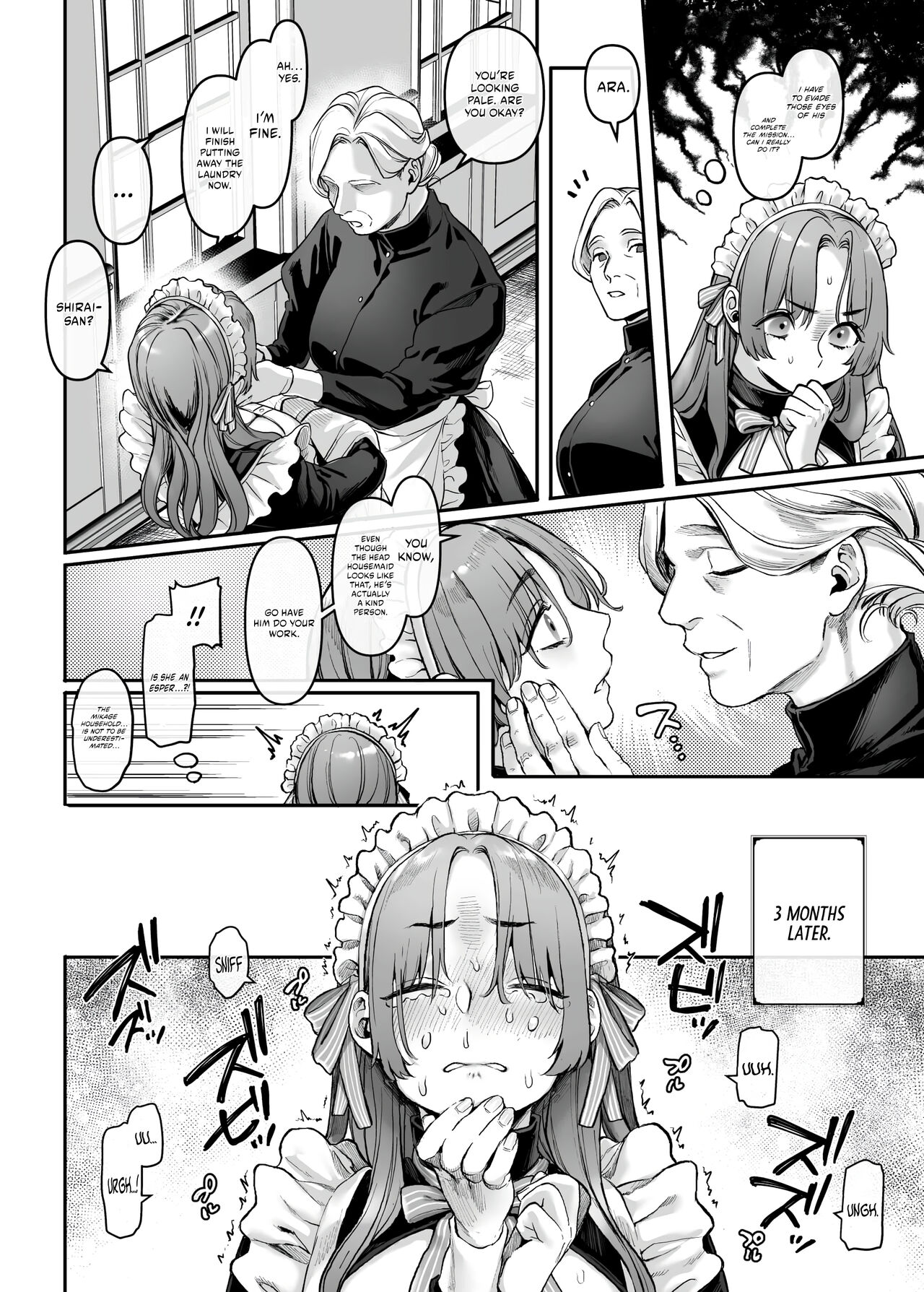 Sennyuu! Gakeppuchi Spy no Shakkinhensai RTA ~Josou Maid to Oni Joushi~ | Infiltrate! Debt Repayment RTA of a Spy on the Brink ~The Crossdressing Maid and the Oni Boss~ page 11 full