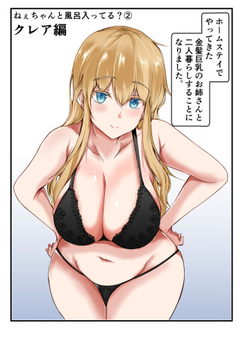 [Ishi Kenpi (Issi-13)] Nee-Chan to Furo Haitteru? (2) cover