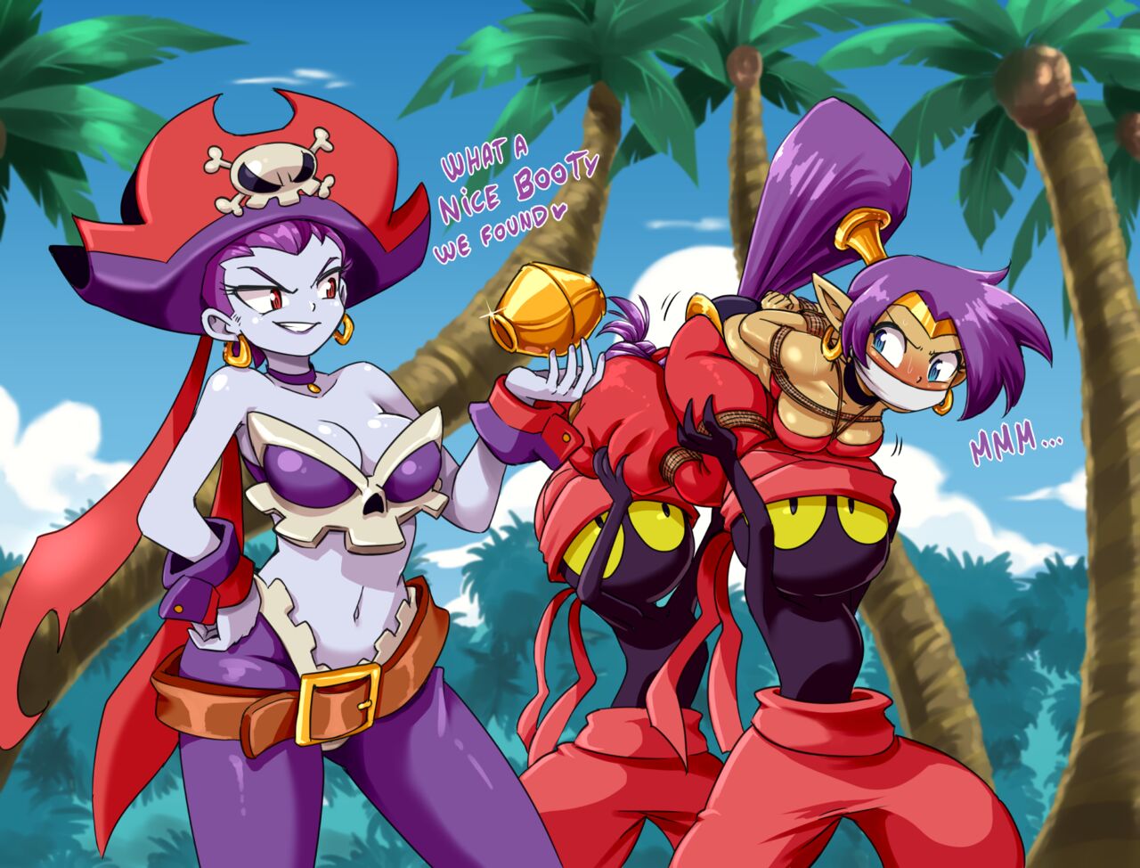 Shantae Caught! page 1 full
