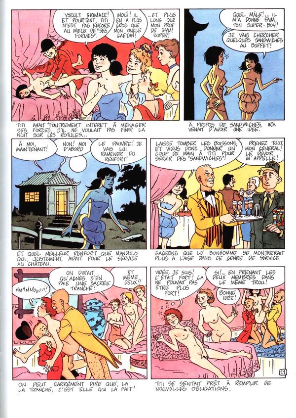Titi Fricoteur Le coq du village page 12 full