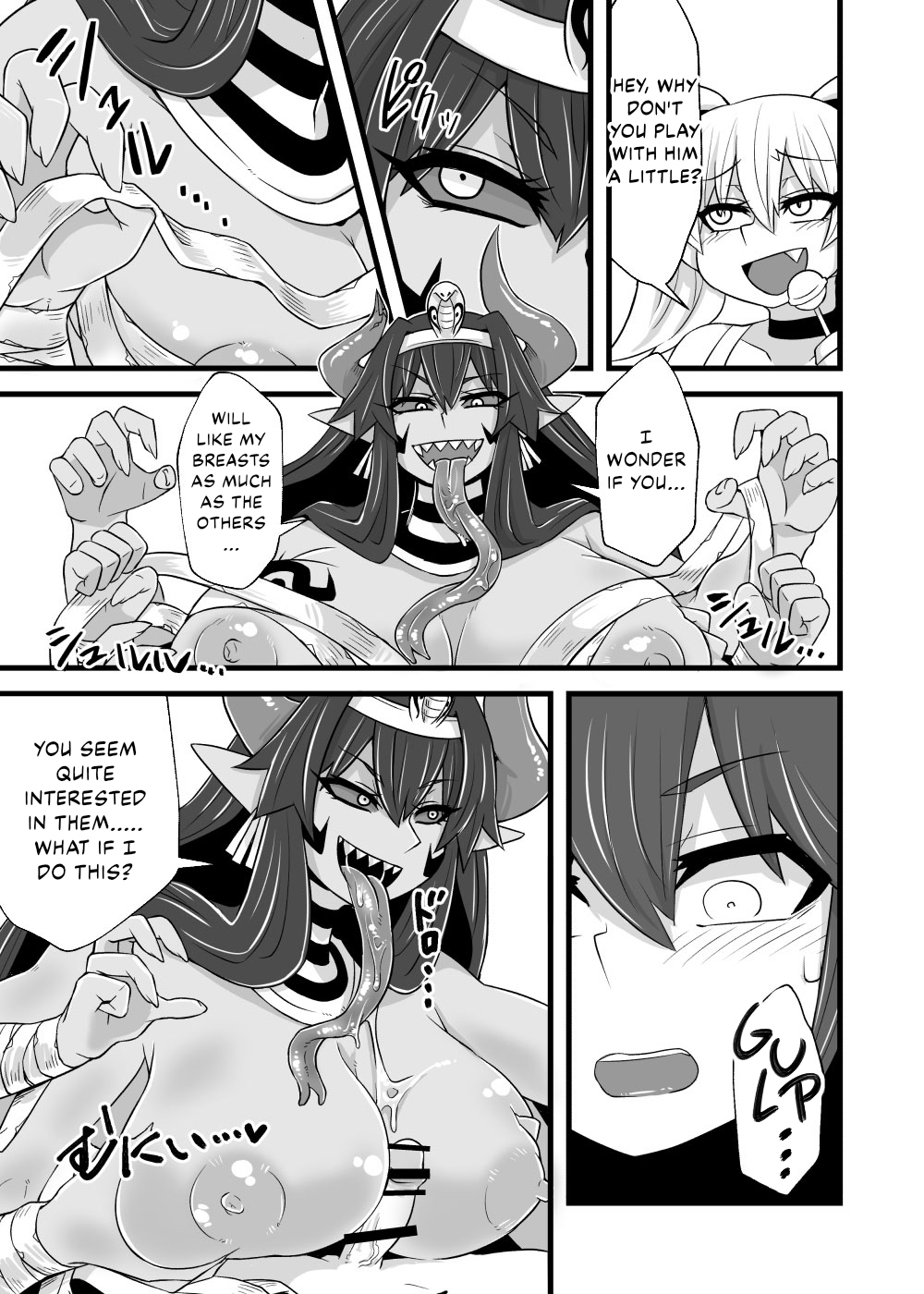 Kesshou Tournament! Nazo no Card ga Haiboku no Aji page 6 full