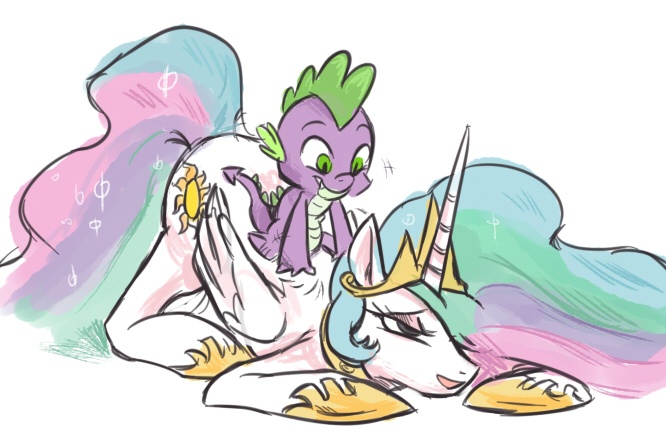 Spike's Claws Are For Massages page 12 full