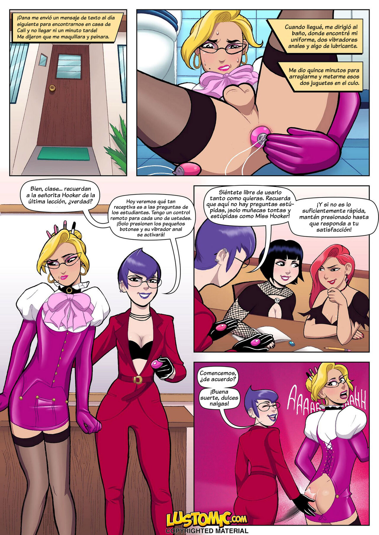 Nuestro profesor mariquita | Our Sissy Professor page 11 full