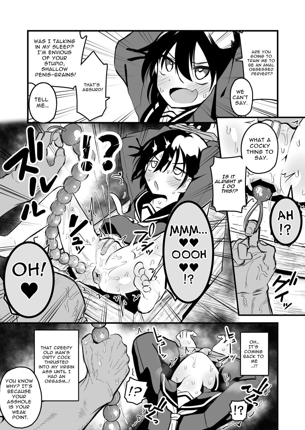 Enkou Mesugaki JC wa Anal ga Yowai!! | Insolent Lolislut Whore Has Weak Anus!! page 11 full