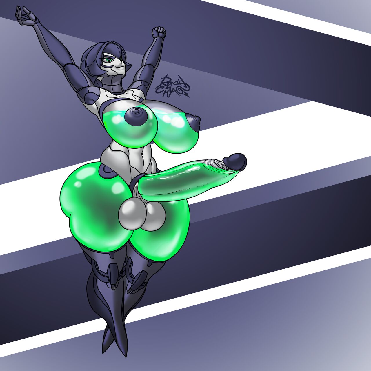 Robo Girl page 4 full