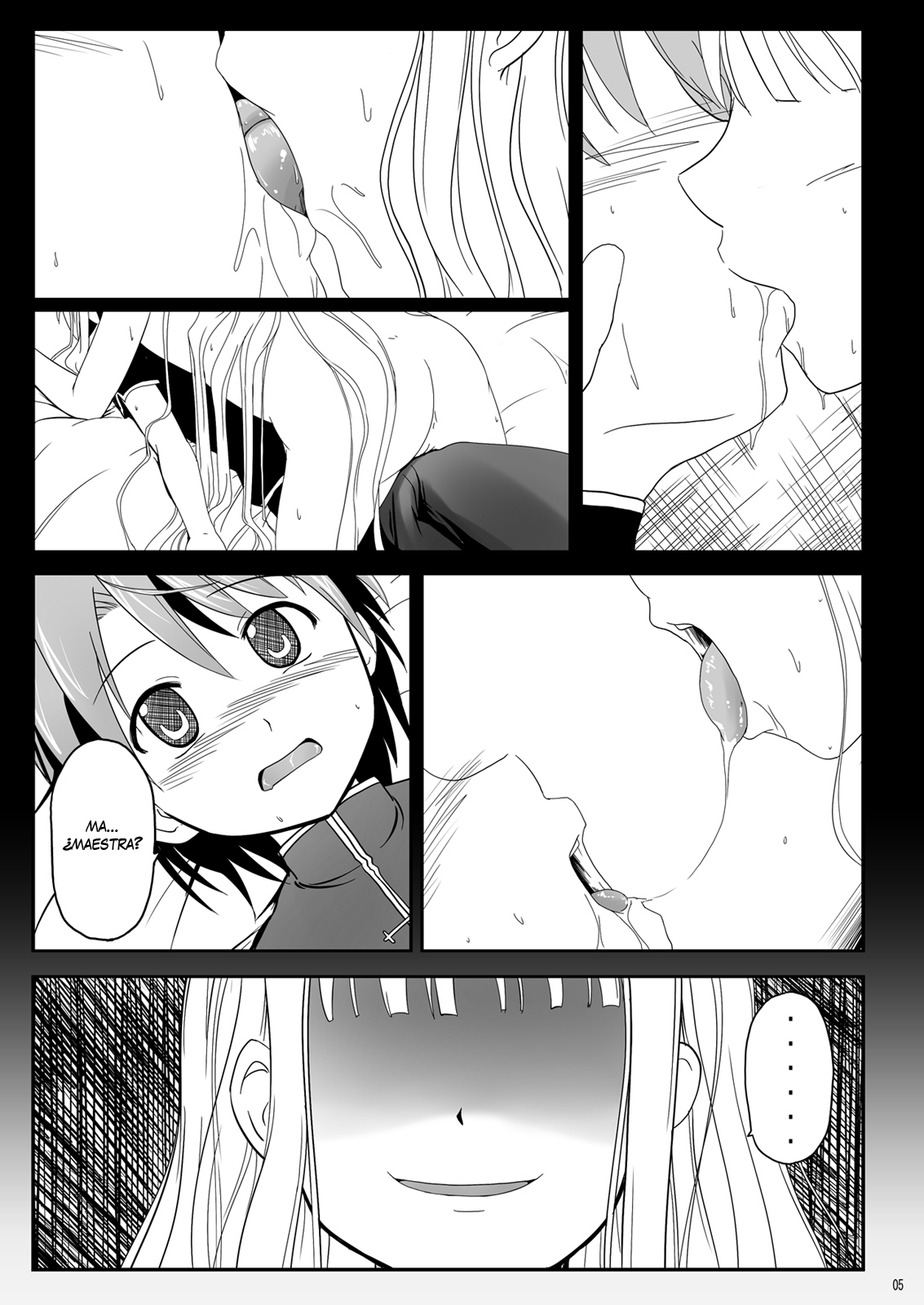 Shibotte Loli Babaa-sama! | Apriétame Lolibabaa-sama! page 5 full