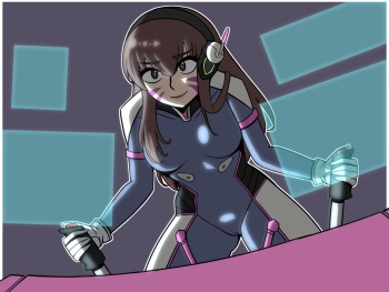 Overwatch - D.va cover