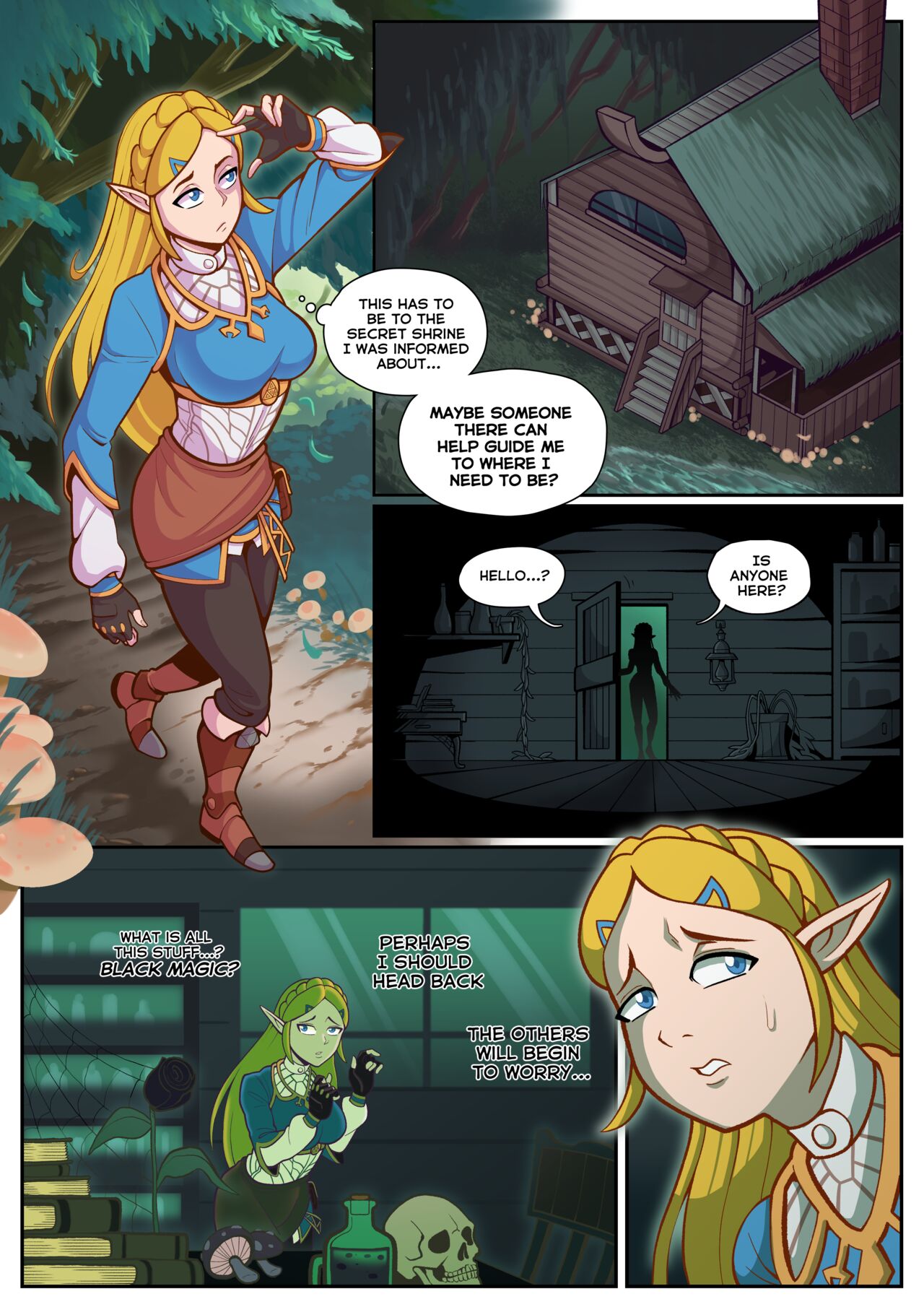 Dark Witch of Lost Woods page 2 full