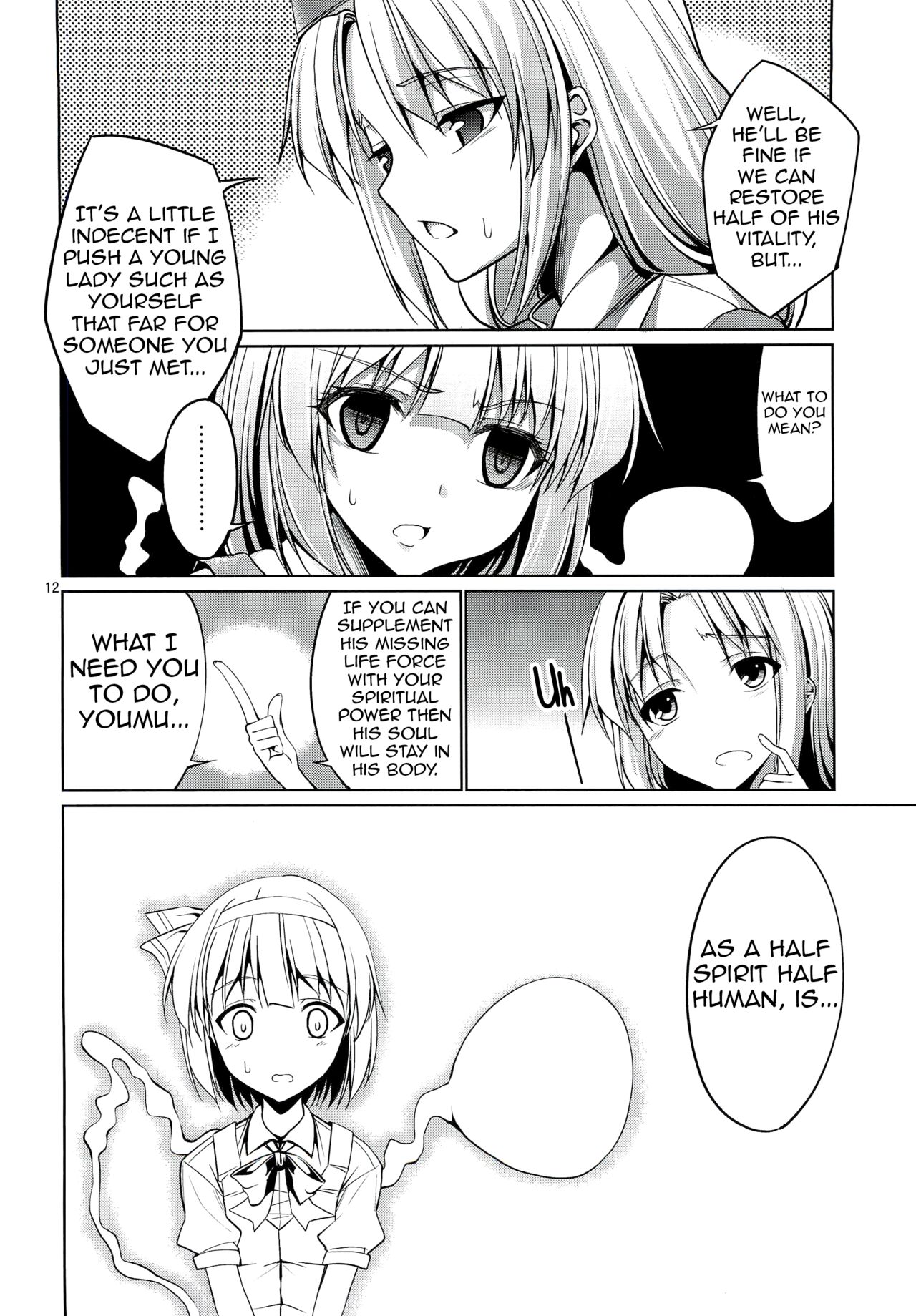 Touhou Youengi ~Youmu ni Hirotte morau Hon~ page 11 full