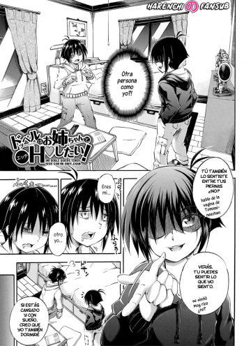 [Maekawa Hayato] Doppel wa Onee-chan to H Shitai! 第2話 (Onee-chan ga Doppelganger ni Netorarechau!) [Spanish] [Harenchi no Fansub] [Decensored] [Digital] cover