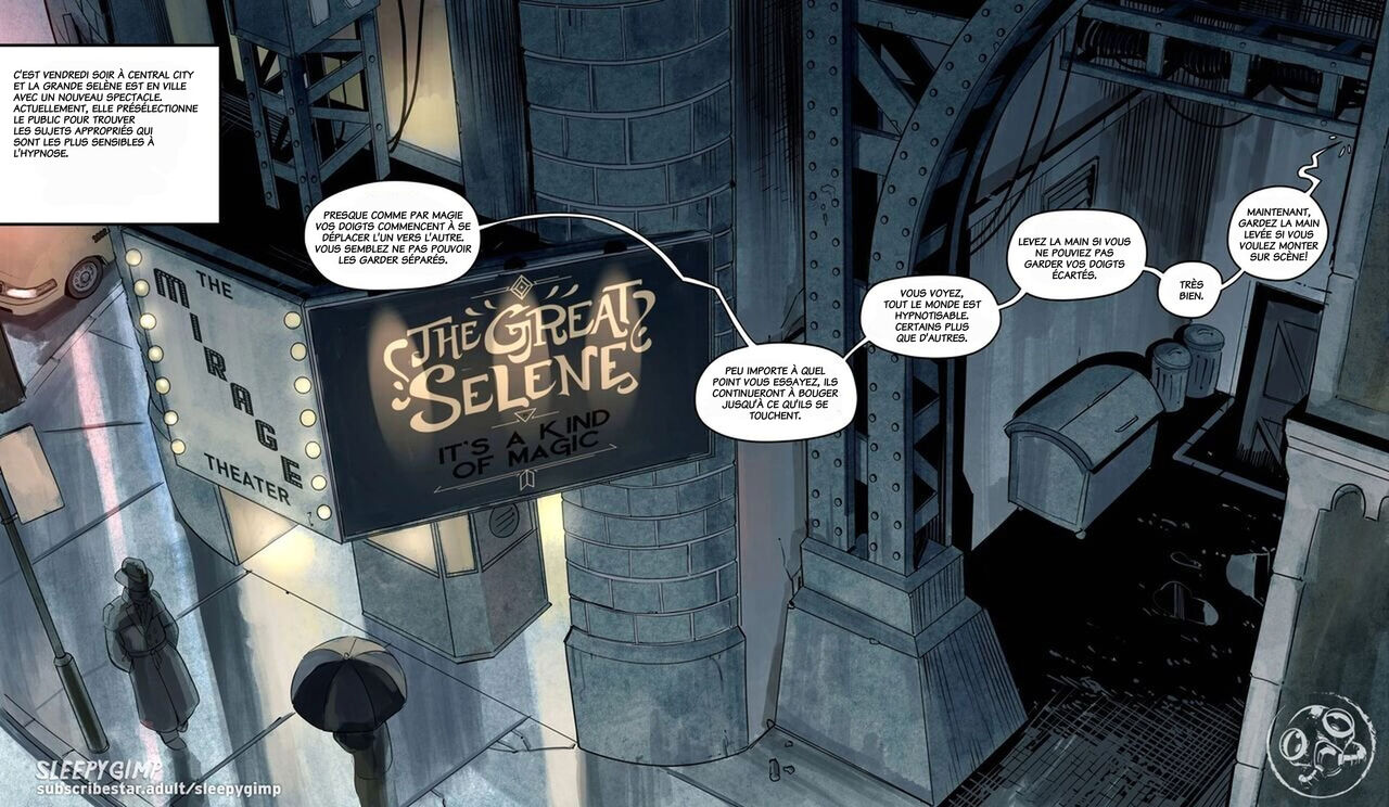 Sleepygimp - The great Selene. It's a kind of magic - French page 2 full