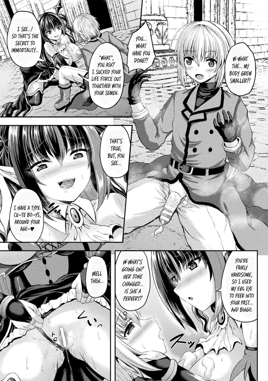 Kyuuketsuki wa Toshishita Hunter ga Osuki | The Vampire Princess Likes the  Young Hunter - Page 7 - Comic Porn XXX