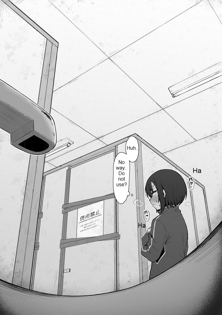 Girl pees in a sink standing up page 1 full