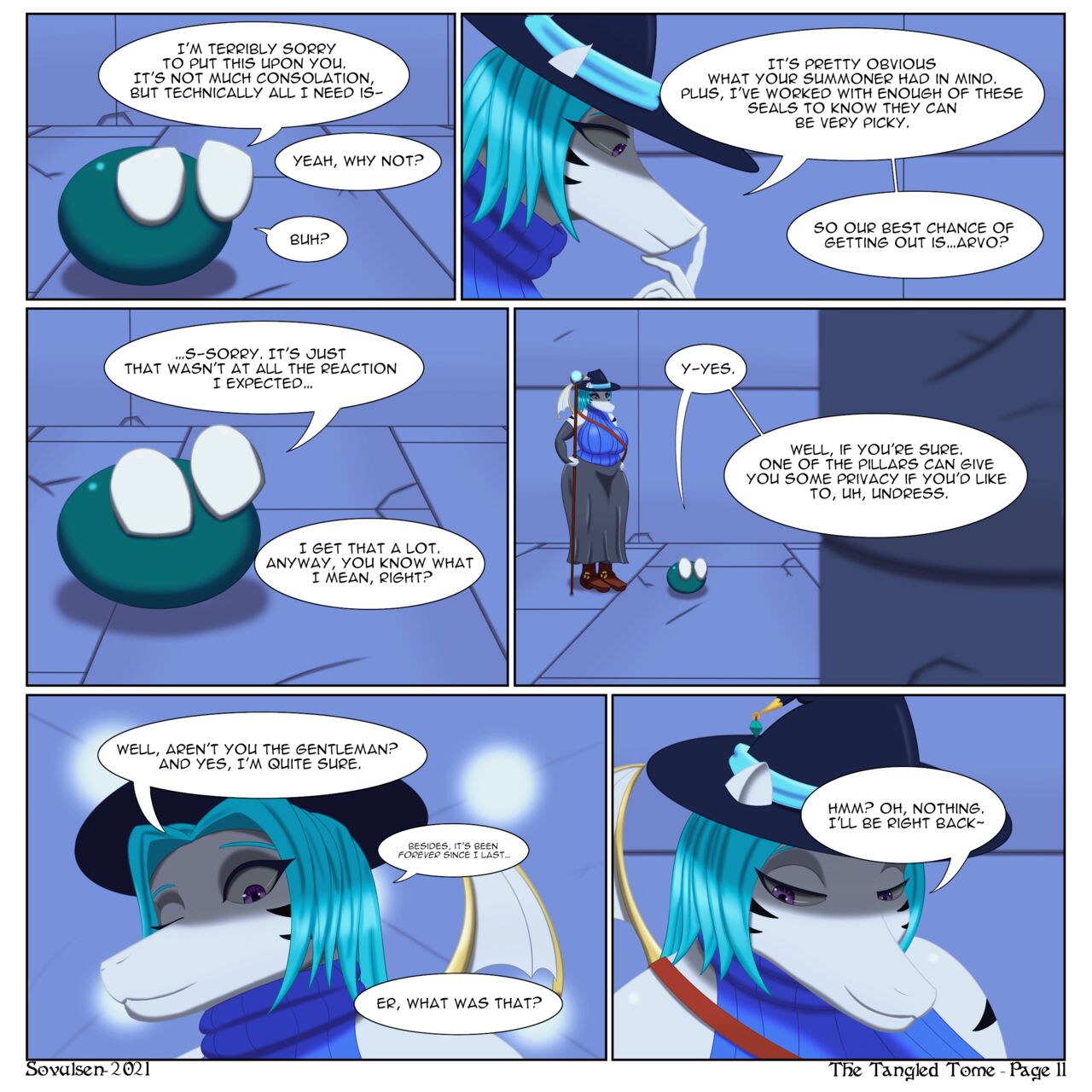 The Tangled Tome page 12 full