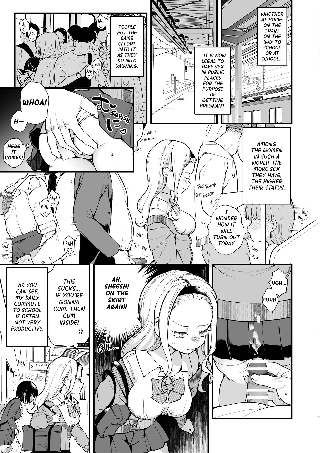 Kozukuri Sex ga Gimuka shita Sekai  | A World Where Reproductive Sex Is Obligatory page 6 full