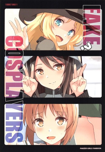 (C102) [Mushimusume Aikoukai (Nakamura Yukitoshi)] Fake? Cosplayers (Girls und Panzer) cover