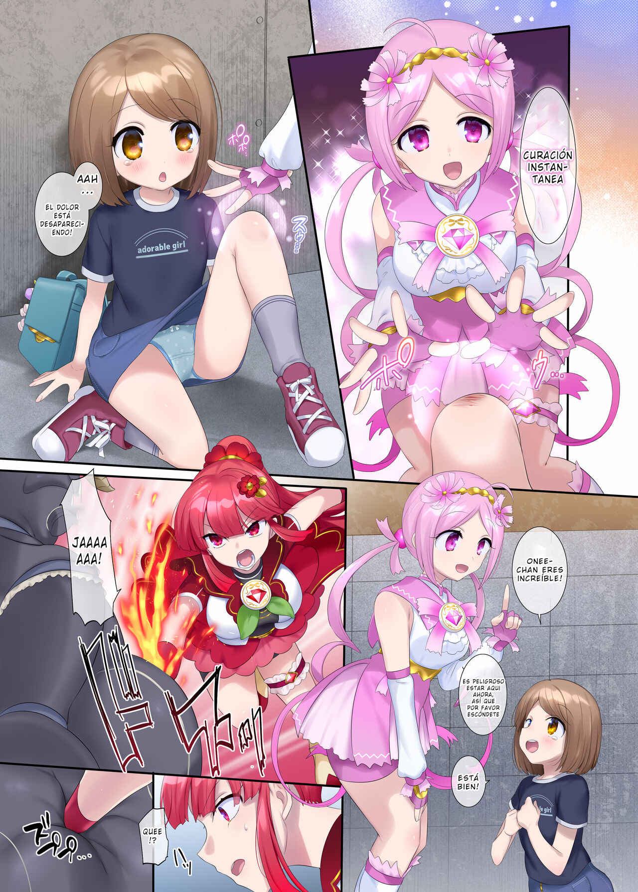 Mugen Seiki EX-Phantom Season 1 ~Karada o Da Tosareru Ruriiro no Mahou Shoujo~ page 10 full
