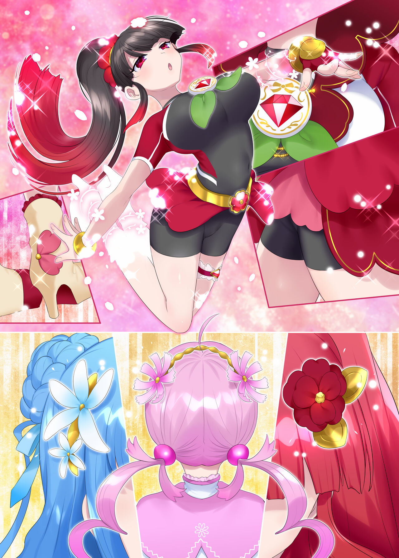 Mugen Seiki EX-Phantom Season 1 ~Karada o Da Tosareru Ruriiro no Mahou Shoujo~ page 6 full