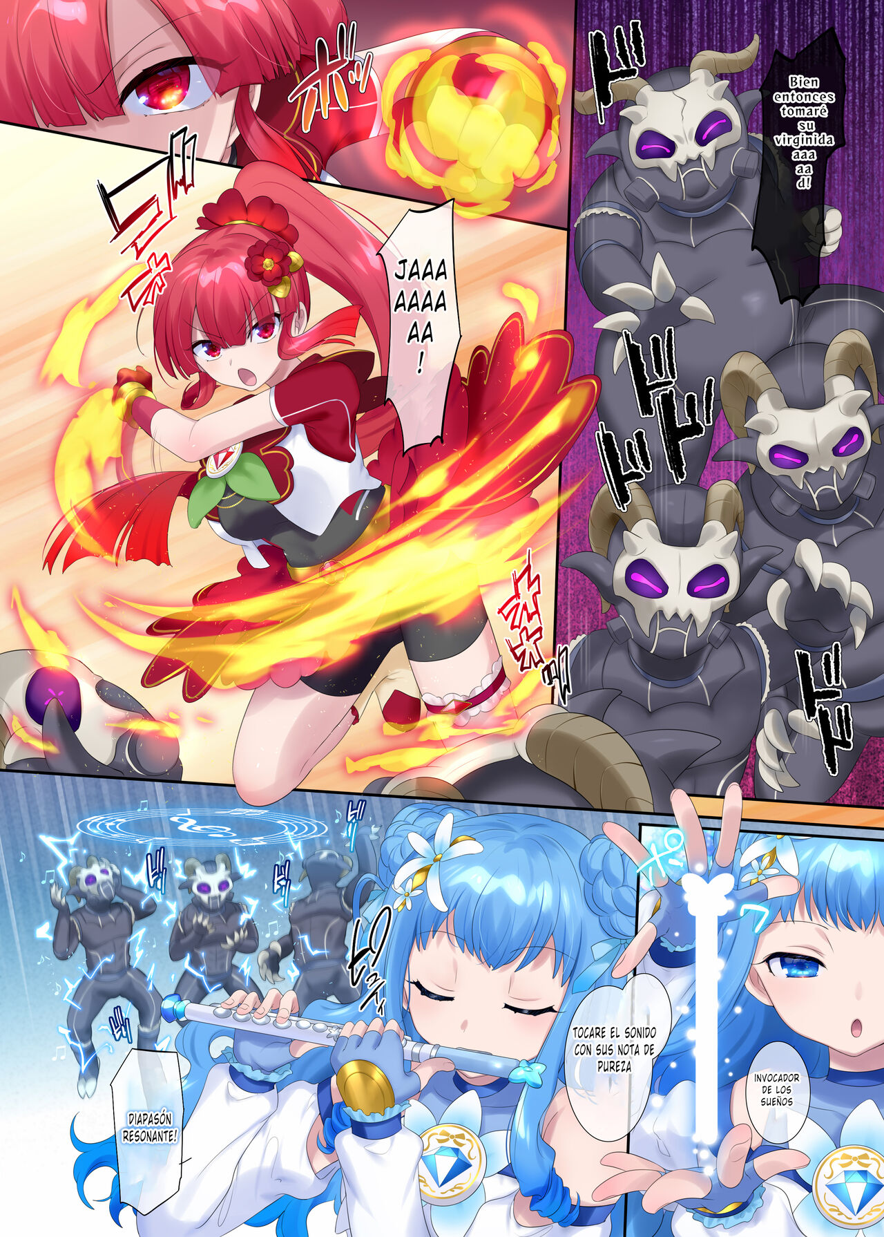 Mugen Seiki EX-Phantom Season 1 ~Karada o Da Tosareru Ruriiro no Mahou Shoujo~ page 9 full