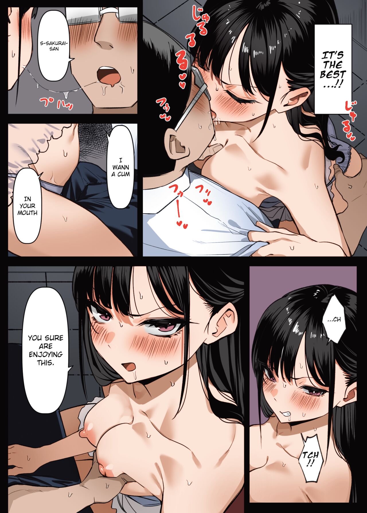 Ecchi na Omise ni Ittara, Mukashi no Doukyuusei ga Ita Hanashi | The story of how I visited a perverted shop, and my former classmate was there page 6 full
