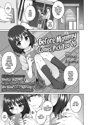 [Shouji Ayumu] Omukae ga Kuru Mae ni | Before Mommy Comes Pick you Up! (COMIC LO 2023-12) [English] [Team Rabu2] [Digital] cover
