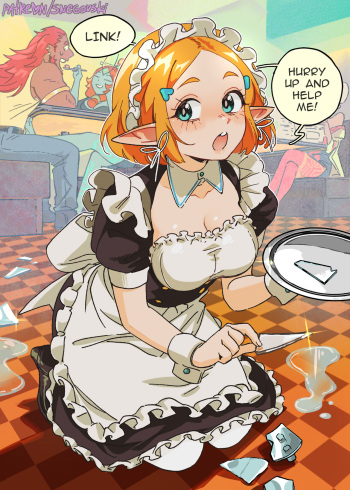 [Snegovski] Zelink Maid Cafe ☕️ (Tears of the Kingdom) cover