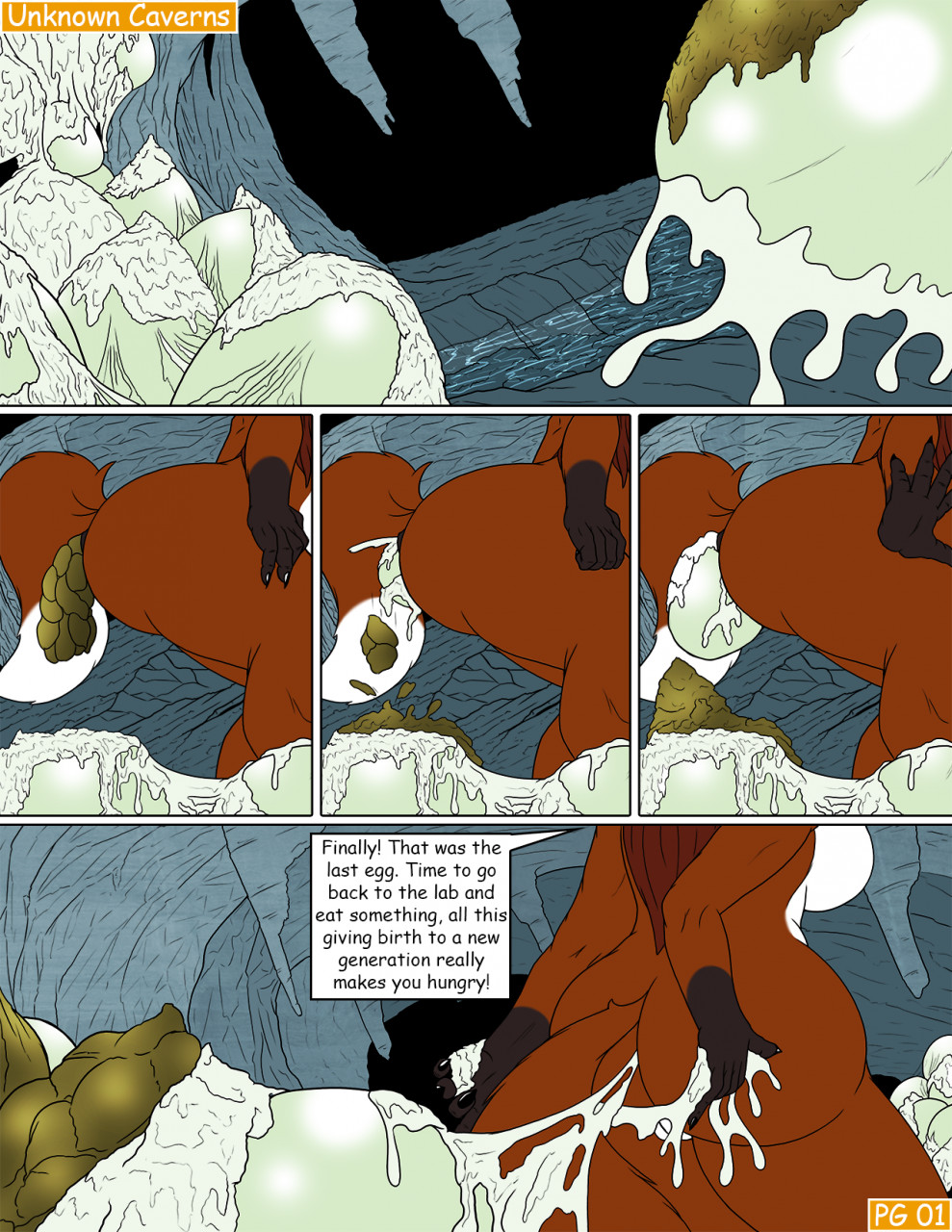 Monster of the Caverns page 2 full