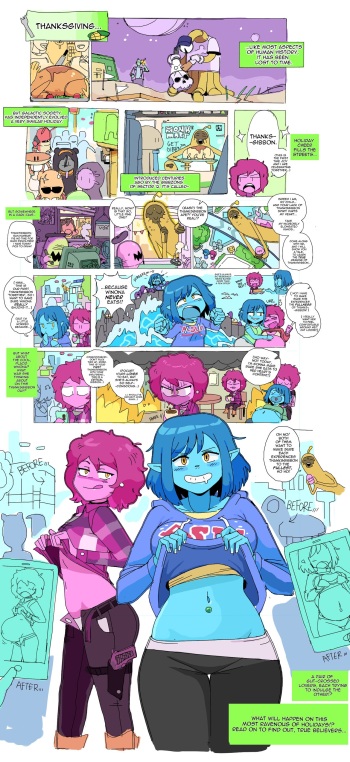 [lewdlemage] The THANKSGIBBON Special... cover