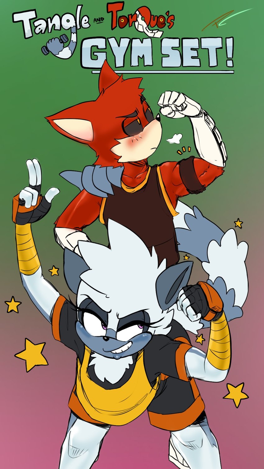 Tangle and Torque's Gym Set page 1 full
