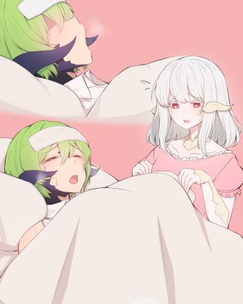 [Rikuguma] Helping a Sick Friend cover