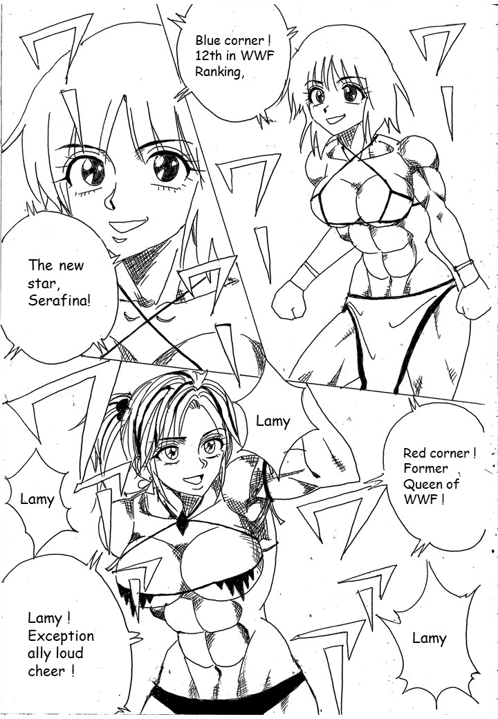 Chousen-sha Kettei-sen Lamy VS Serafina page 11 full