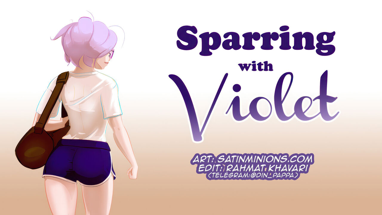 Sparring with Violet  High Res page 1 full