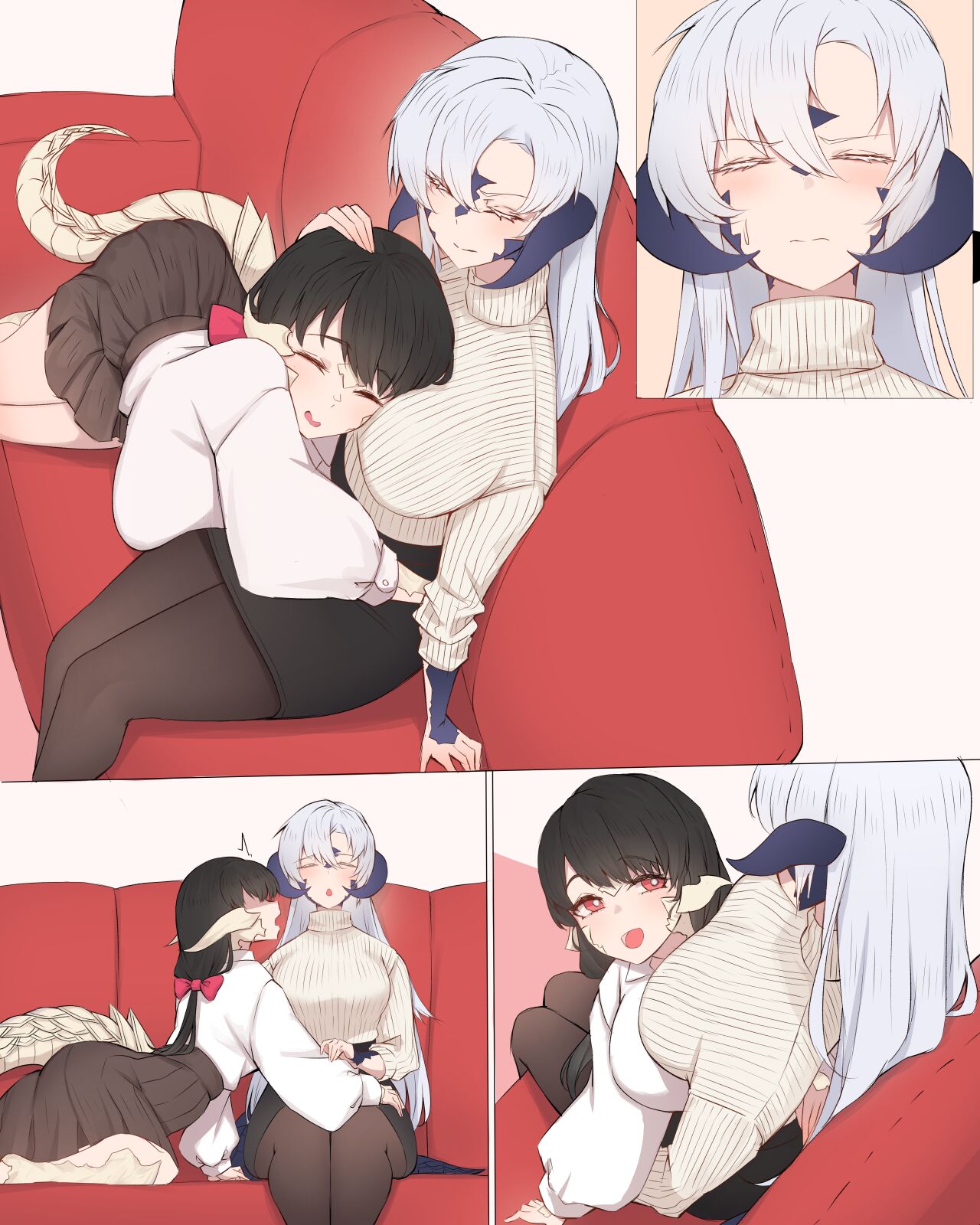 Cute Futanari Couple page 1 full