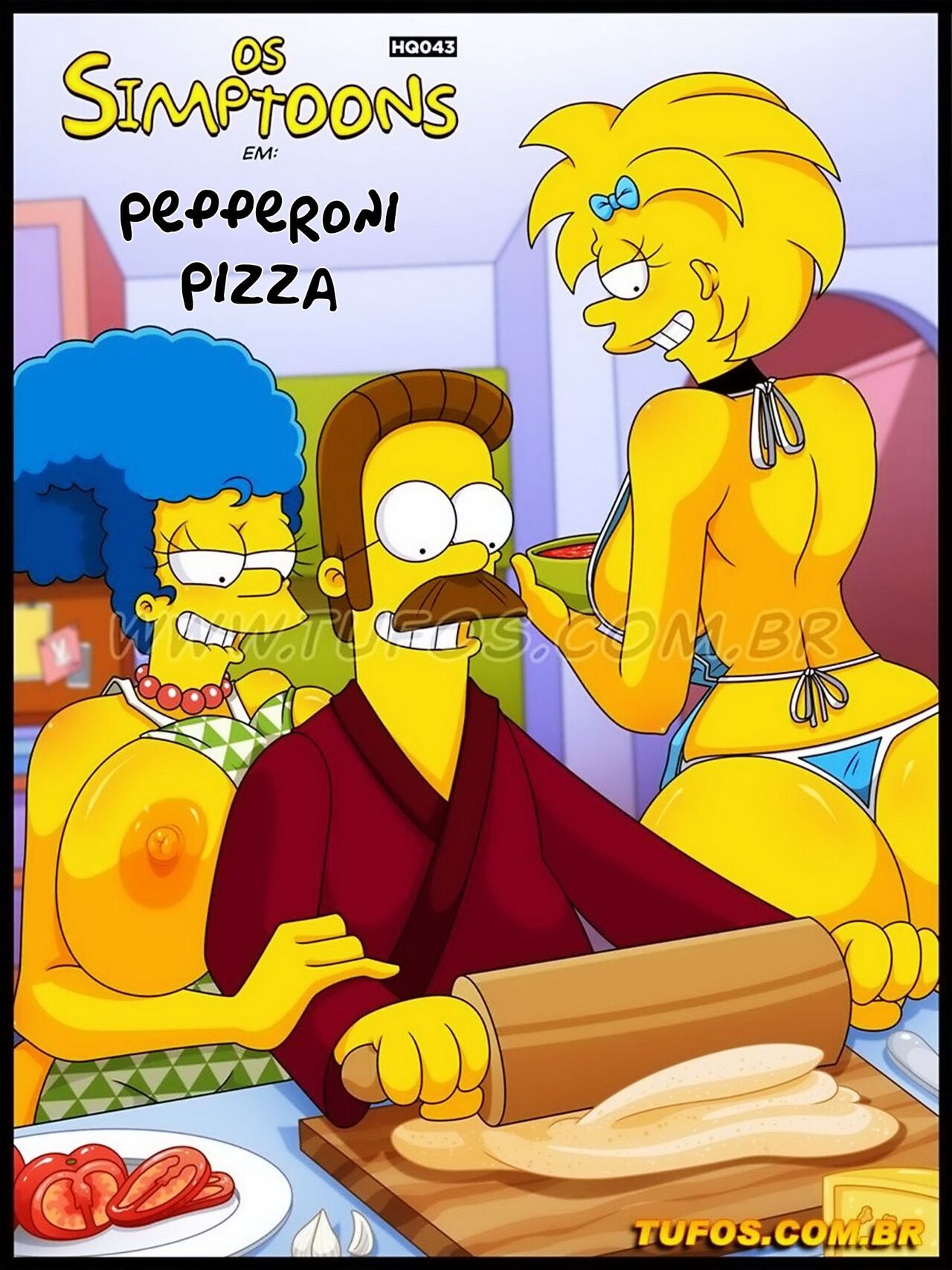 The simpsons_Pepperoni pizza page 1 full