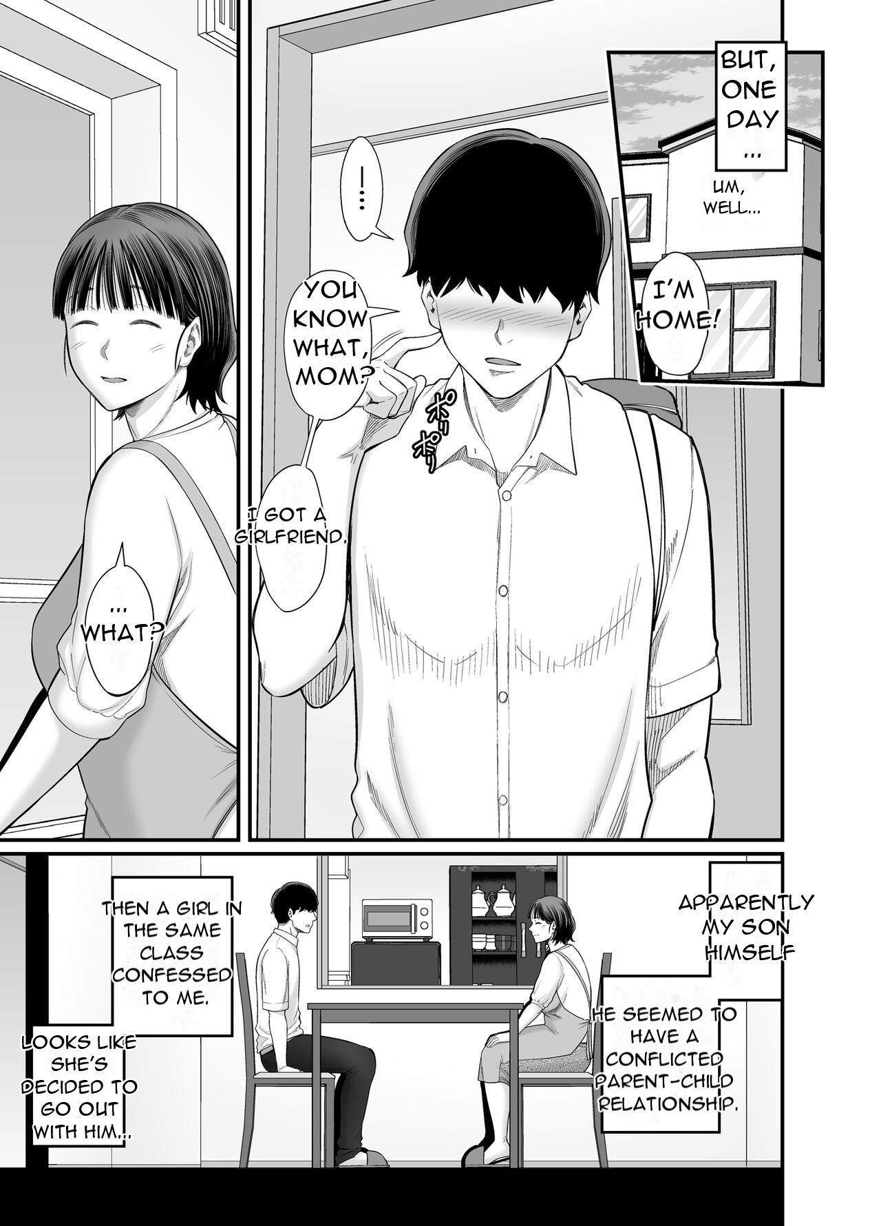 Okaa-san Boku no Koto Sasotterun Daro 2 - Is my mother trying to seduce me 2 page 8 full
